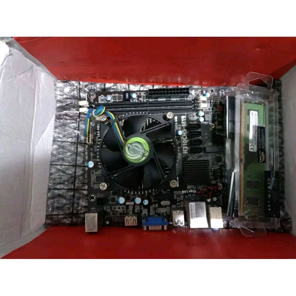 part pc korban upgradeCpu i5 9400 (igpu)+ mobo h310ch5-m19+fan cpu+Ram Acer 8gb