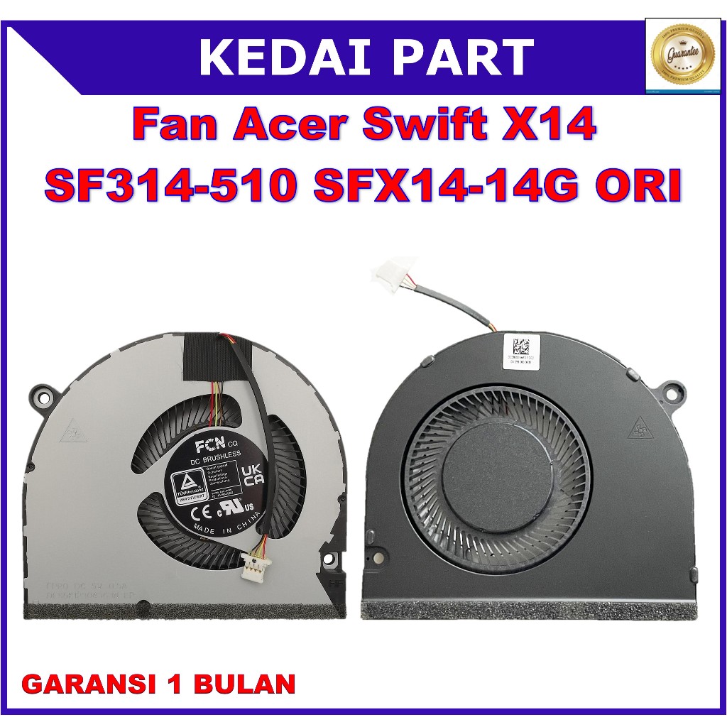 FAN ACER SWIFT ACER SWIFT X14 SF314-510 SFX14-41G S3X SF314-510G N20H3 ORI