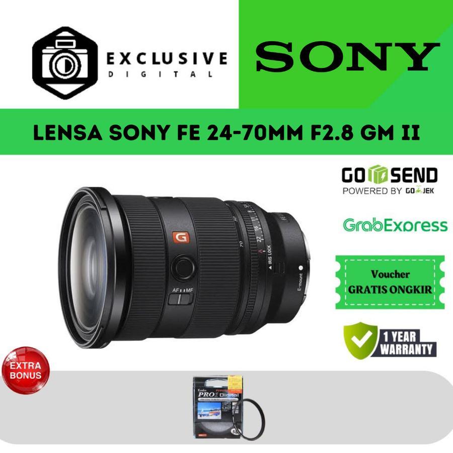 LENSA SONY FE 24-70MM F2.8 GM II / SONY FE 24-70MM F2.8 GM II