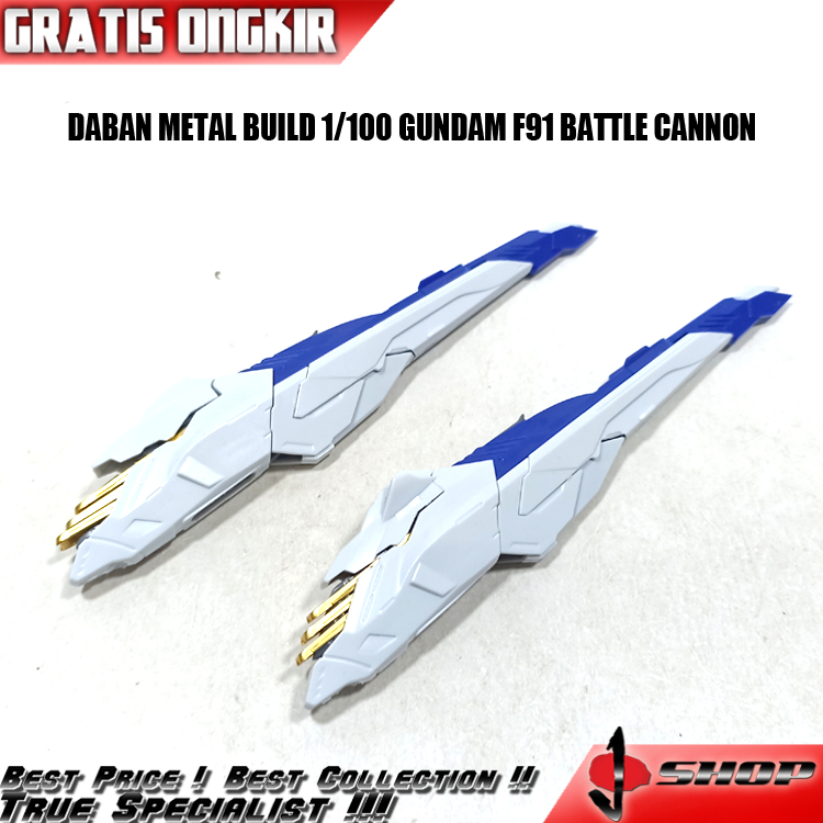 DABAN METAL BUILD 1/100 GUNDAM F91 BATTLE CANNON BTLG25