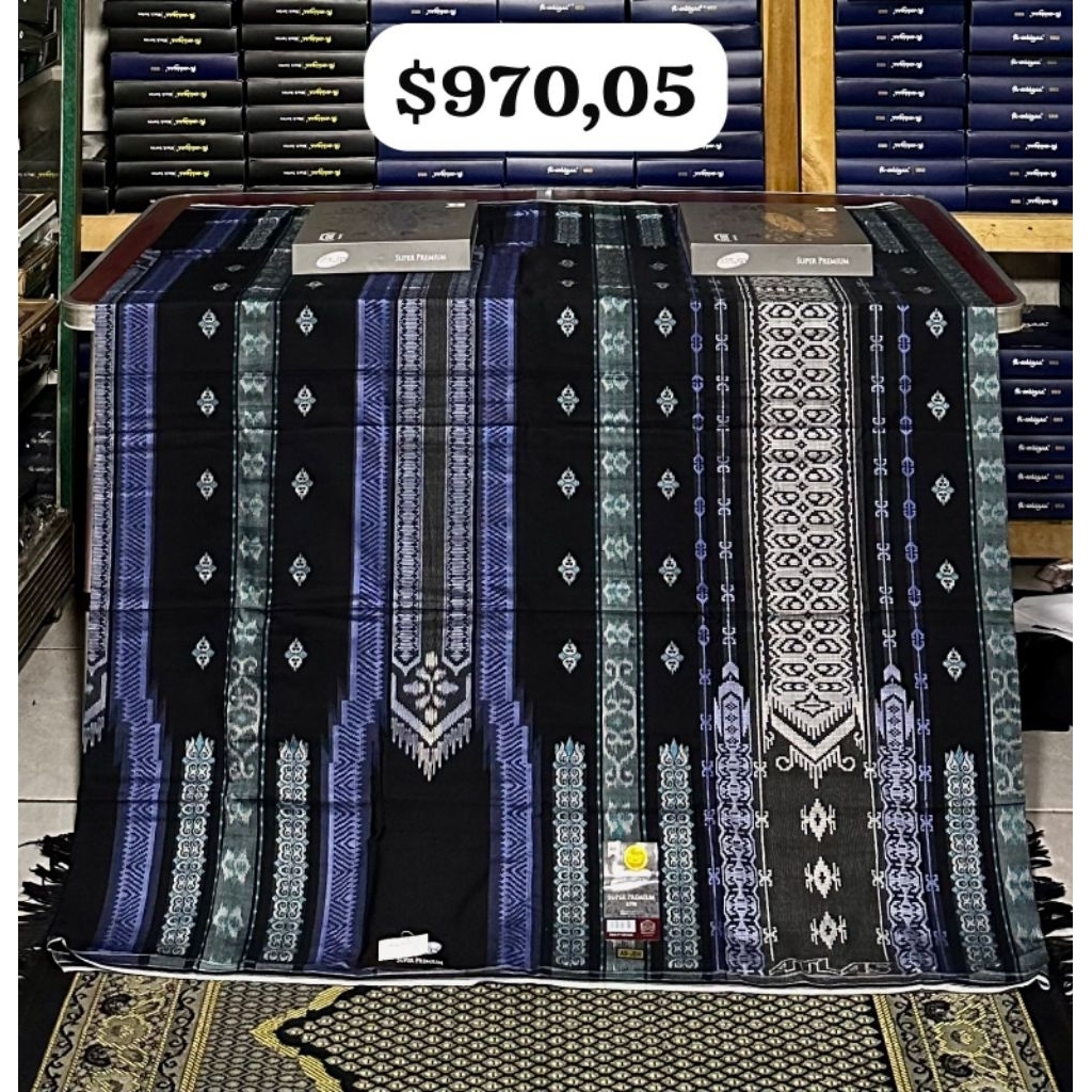 SARUNG ATLAS SUPER PREMIUM $970 FULL SONGKET