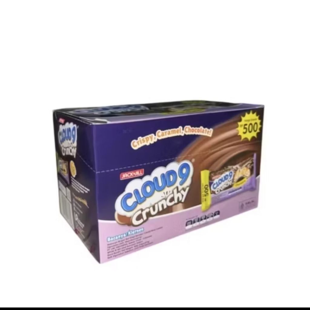 

Cloud 9 Chrunchy Wafer Jack n Jill Wafer Bar Sereal - Beli Banyak = Makin Murah!!!