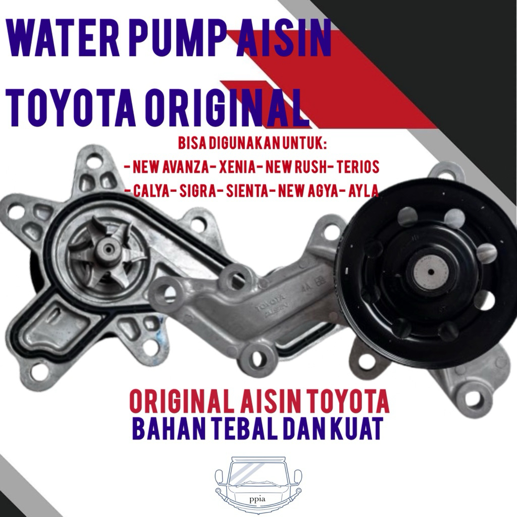 Water Pump Assy Aisin Avanza Pompa Air Avanza Water Pump Assy Grand New Avanza Xenia/New Rush Terios