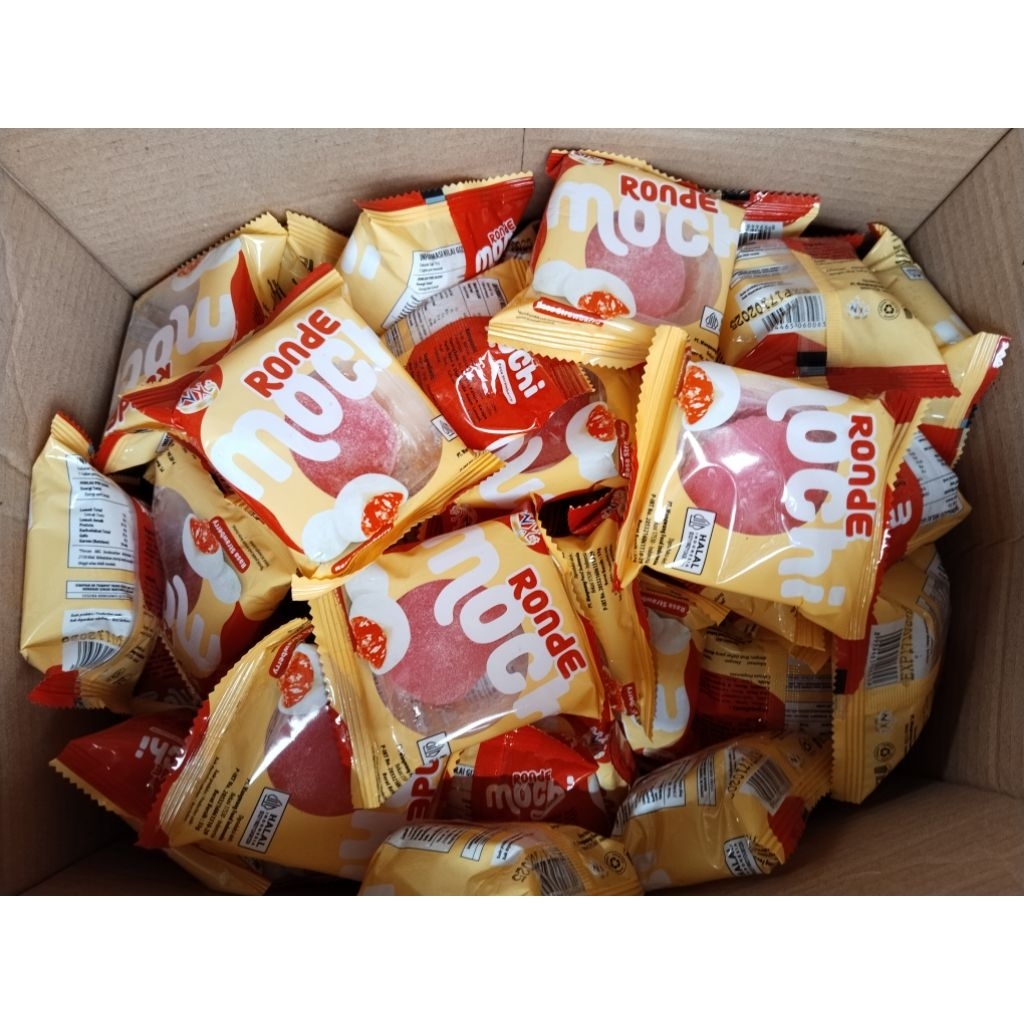 

Ronde Mochi Rasa Strawberry 5 Pcs