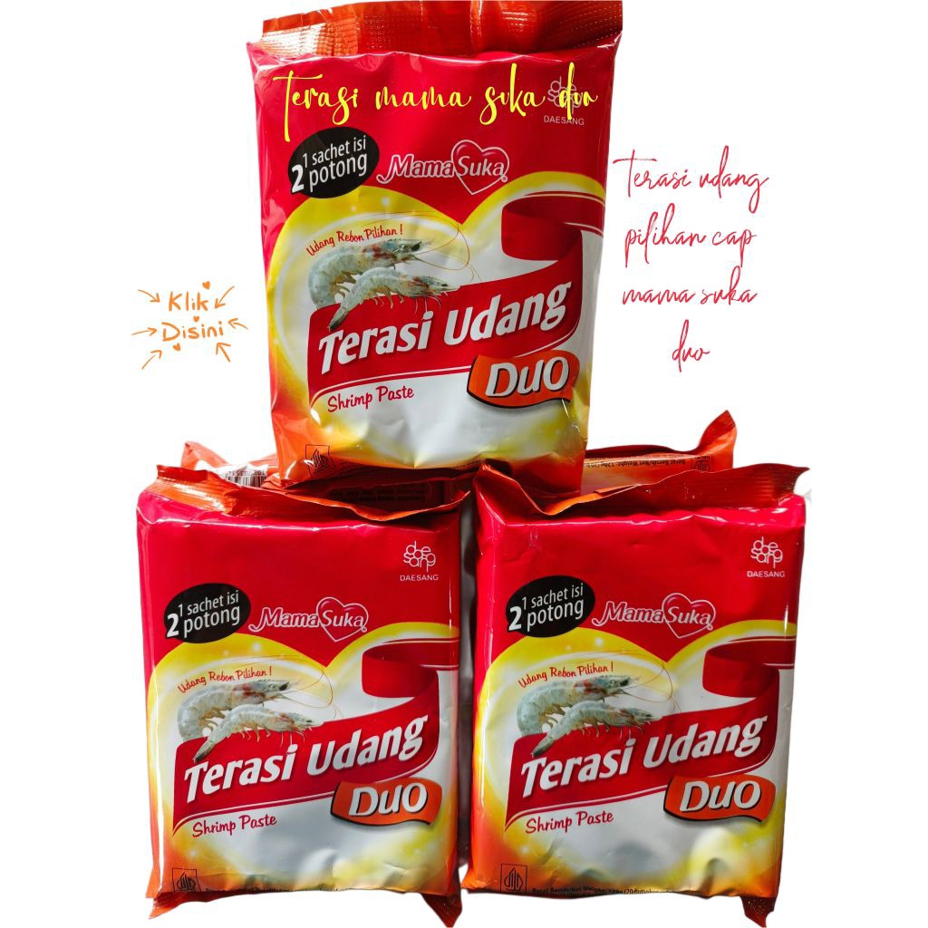

terasi mamasuka duo, terasi udang, terasi kemasan renceng