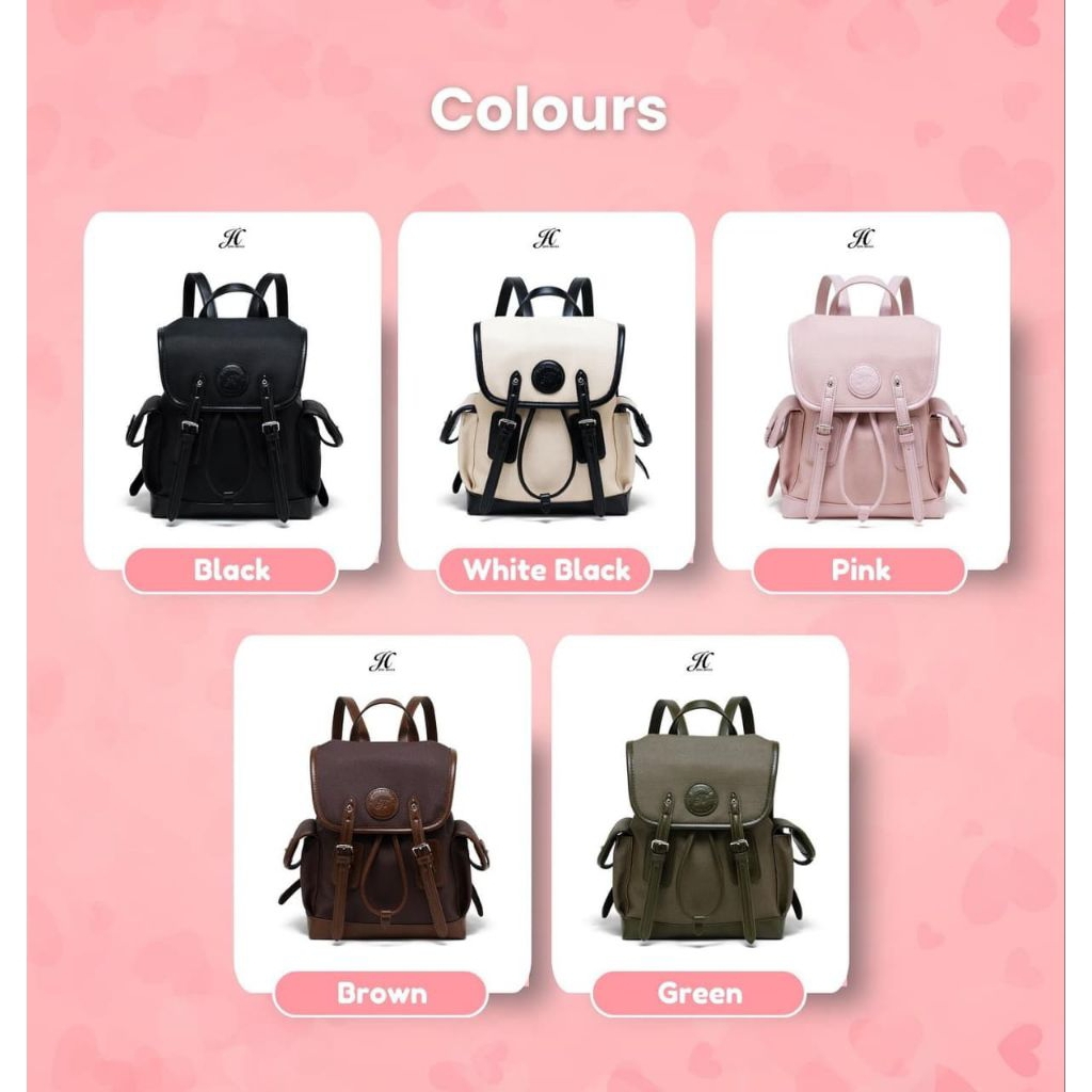 MISA BACKPACK JIMSHONEY TAS RANSEL CEWEK TAS SEKOLAH TAS HANGOUT