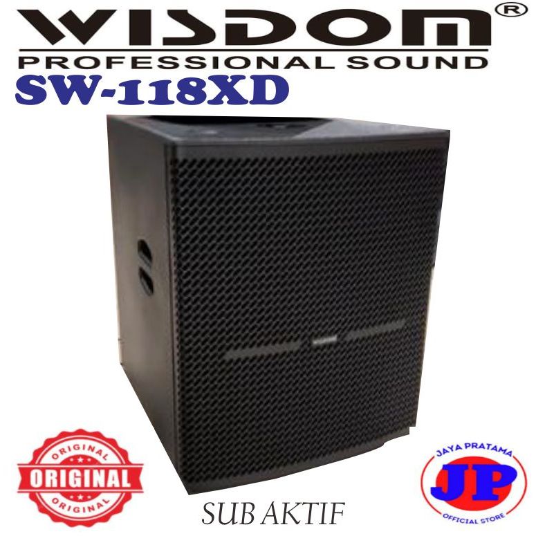 Wisdom SW118XD Subwoofer Aktif 18 Inch Original SW-118XD Sub Aktif