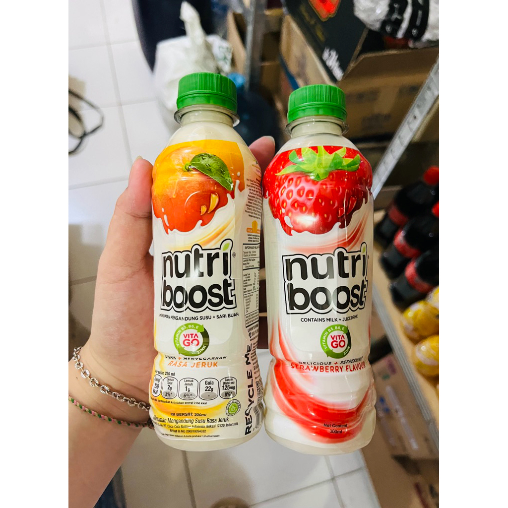 

NUTRIBOOST RASA JERUK & STRAWBERRY 300ML