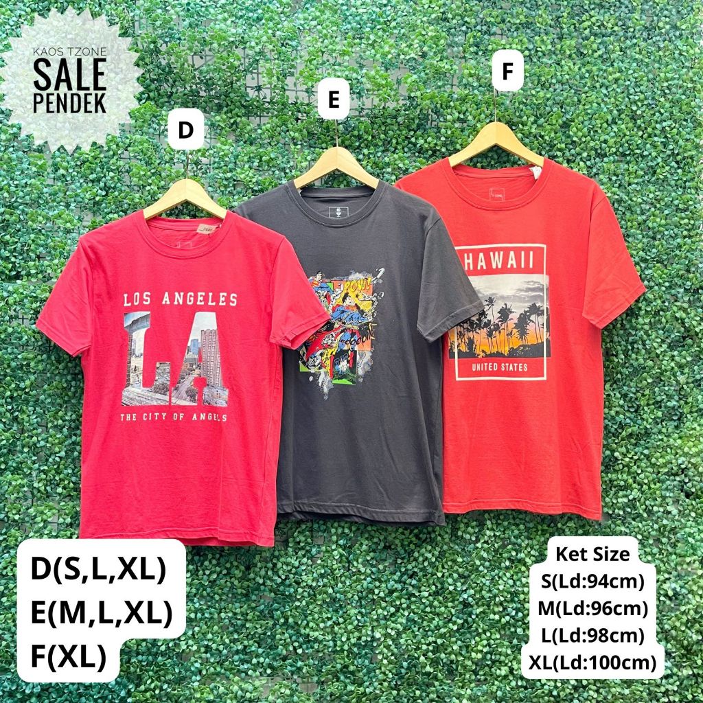 KAOS TZONE PENDEK ORIGINAL