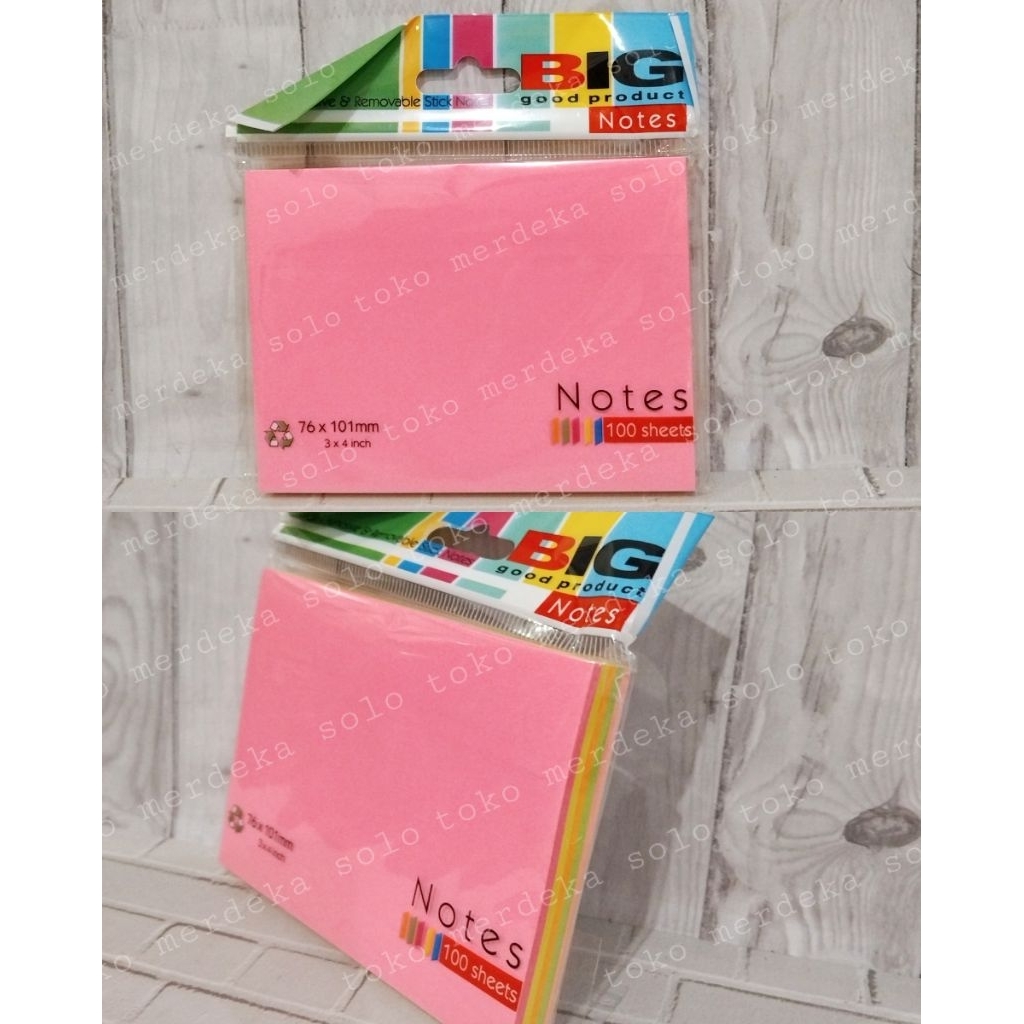 

Sticknote Pembatas Buku 76x101 Pelangi