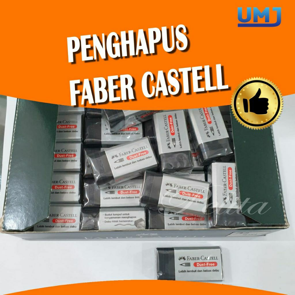 

penghapus pensil Faber Castell Hitam