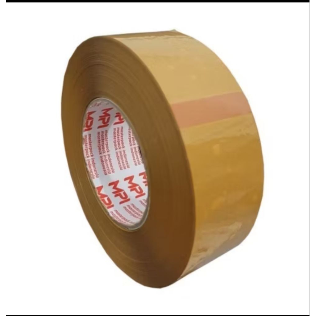 

lakban bening coklat 300 yard x 45mm MPI isolasi jumbo 2 inch