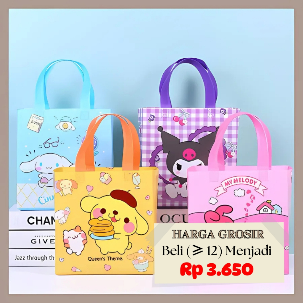

Goodie Bag Ulang Tahun Anak Tas Hadiah Motif Kartun Lucu MMG19