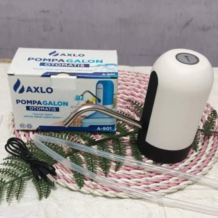 POMPA GALON ELEKTRIK LED / DISPENSER AIR GALON (MERK AXLO / SX)