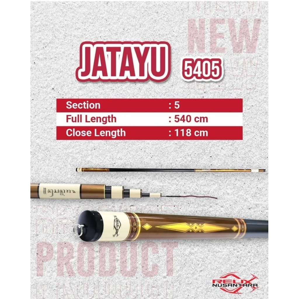 POLE / TEGEK RELIX NUSANTARA JATAYU X-CROSS ADVANCED 540cm