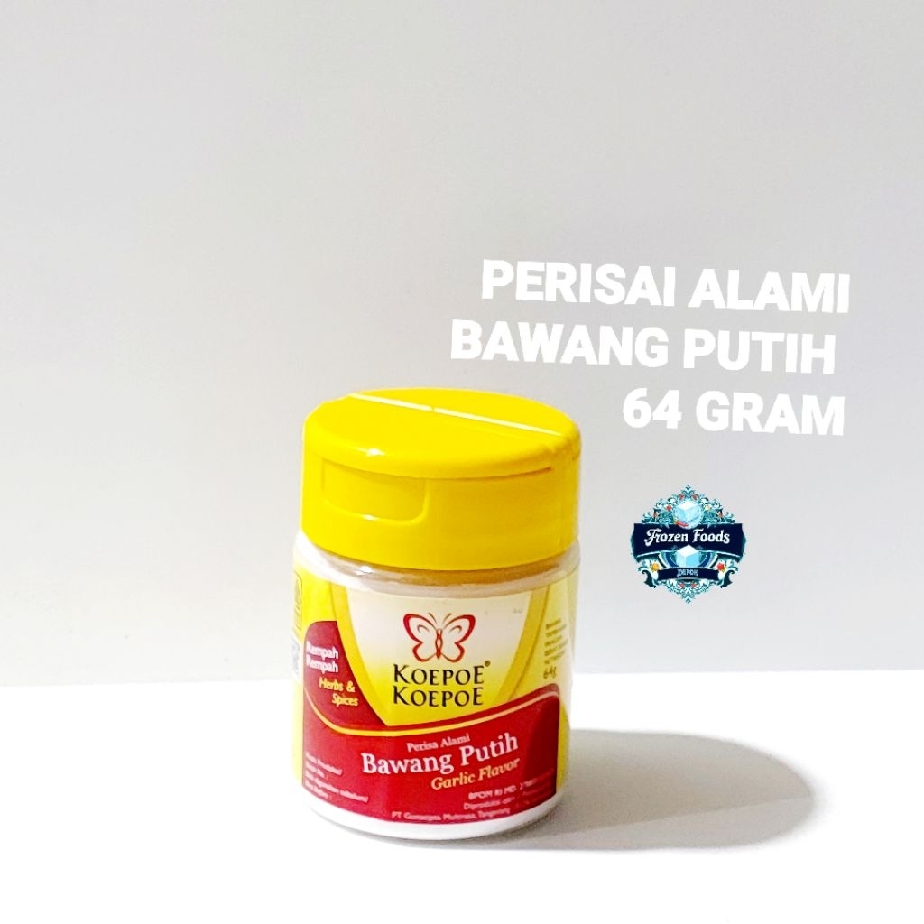 

PERISAI ALAMI BAWANG PUTIH BUBUK KOEPOE KOEPOE 64 GRAM
