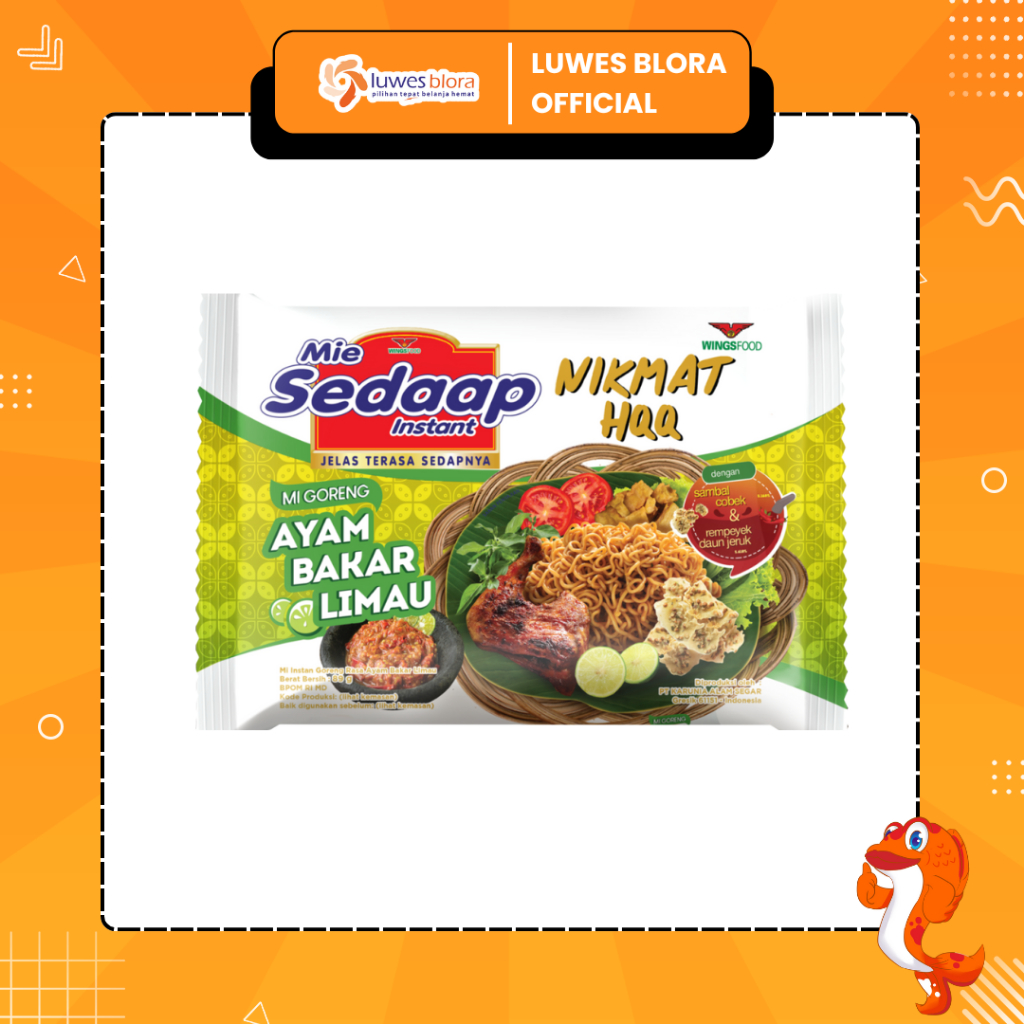 

Mie Sedaap Ayam Bakar Limau 89g