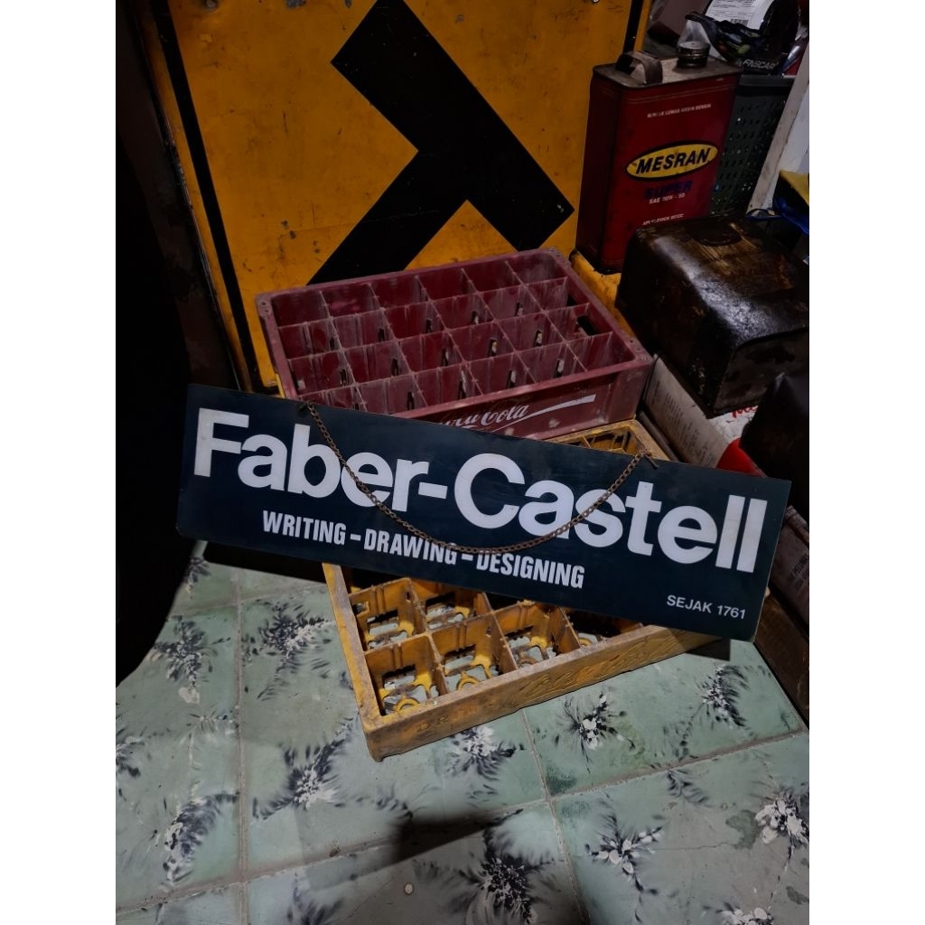 

Iklan faber castell 275rb jadul antik lawas kuno display vintage