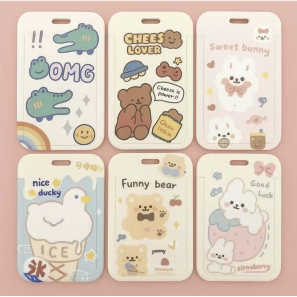 

Tempat Kartu Identitas Tempat Kartu Akses MRT/ID Card Holder Pelindung Kartu Name Tag