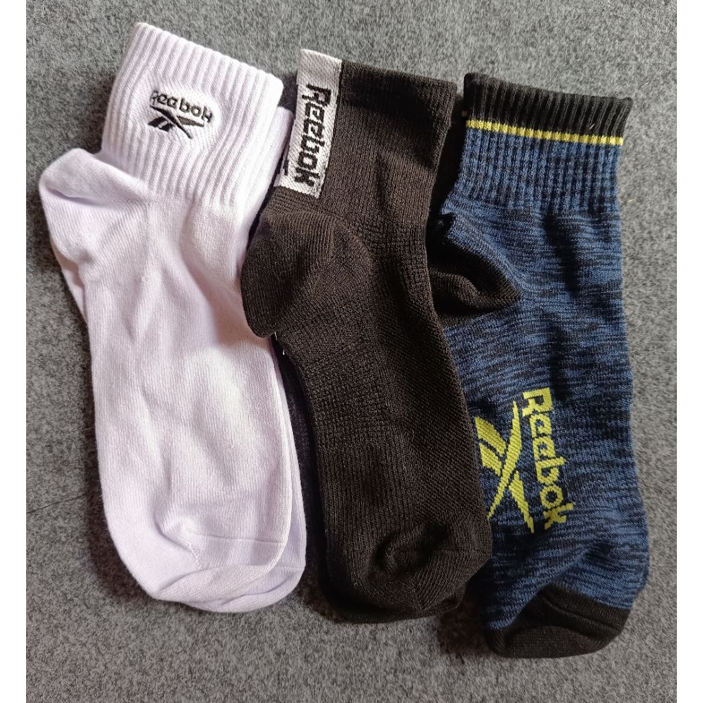 [Reject Pabrik] Kaos Kaki Reeboky Original 100% Tanpa Kemasan Sortiran Pabrik