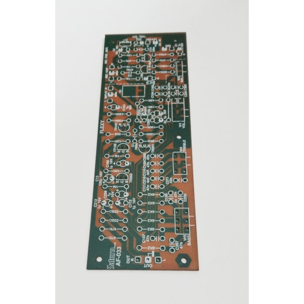 PCB FLEXY Tone control Stereo Plus Preamp MIC AF-033