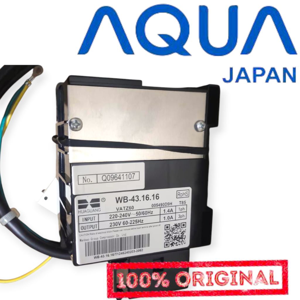 modul pcb kulkas aqua inverter AQR-D275 WB-43. 16.16 ORIGINAL