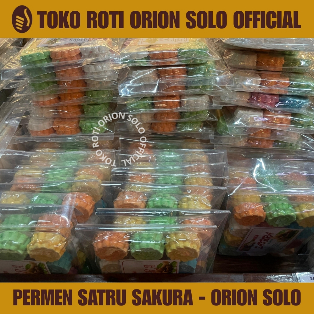 

Permen Satru Permen Sitrun Manisan Jadul Asem Merk Sakura Oleh Oleh Khas Solo - Orion Solo