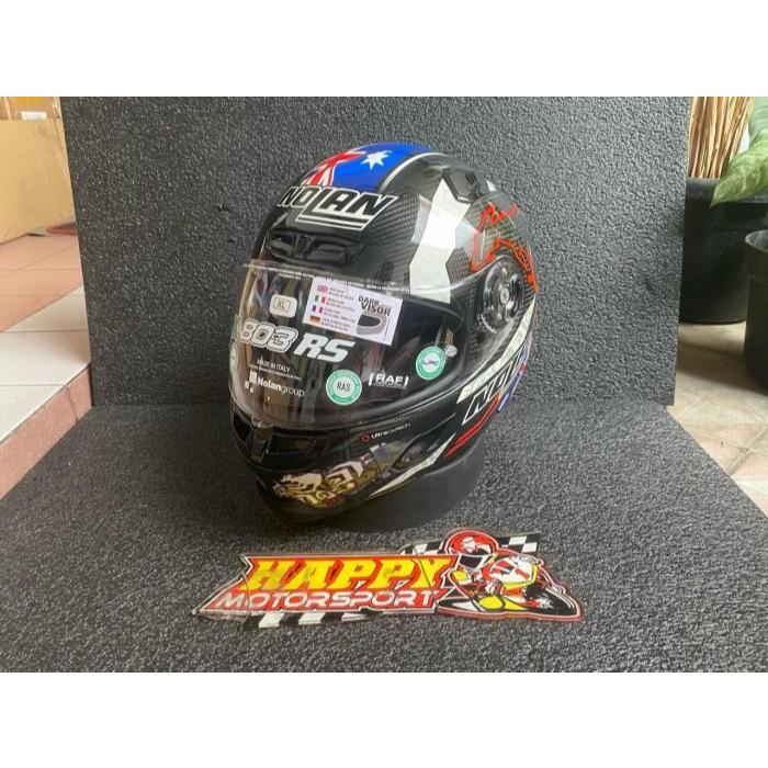 NOLAN HELMET X-803 RS CASEY STONER ULTRA CARBON 10TH ANNIVERSARY