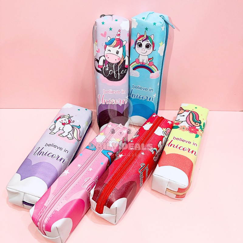 

Kotak Pensil Unicorns Murah Lucu Motif Random