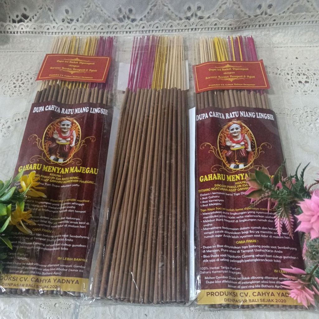 dupa Cahya ratu Niang Lingsir pasupati kemasan ekonomis