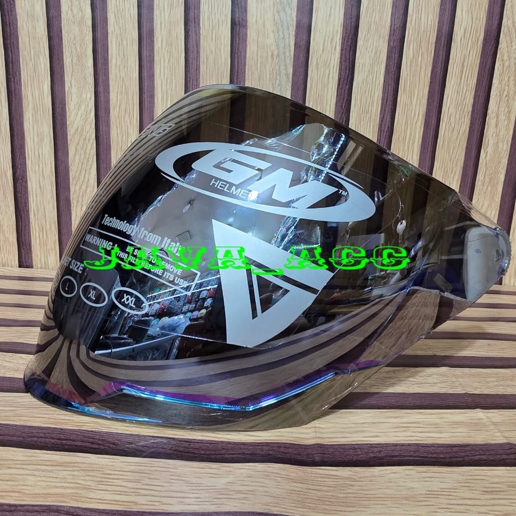 KACA HELM | VISOR HELM GM NEW FIGHTER RAINBOW ORIGINAL GM