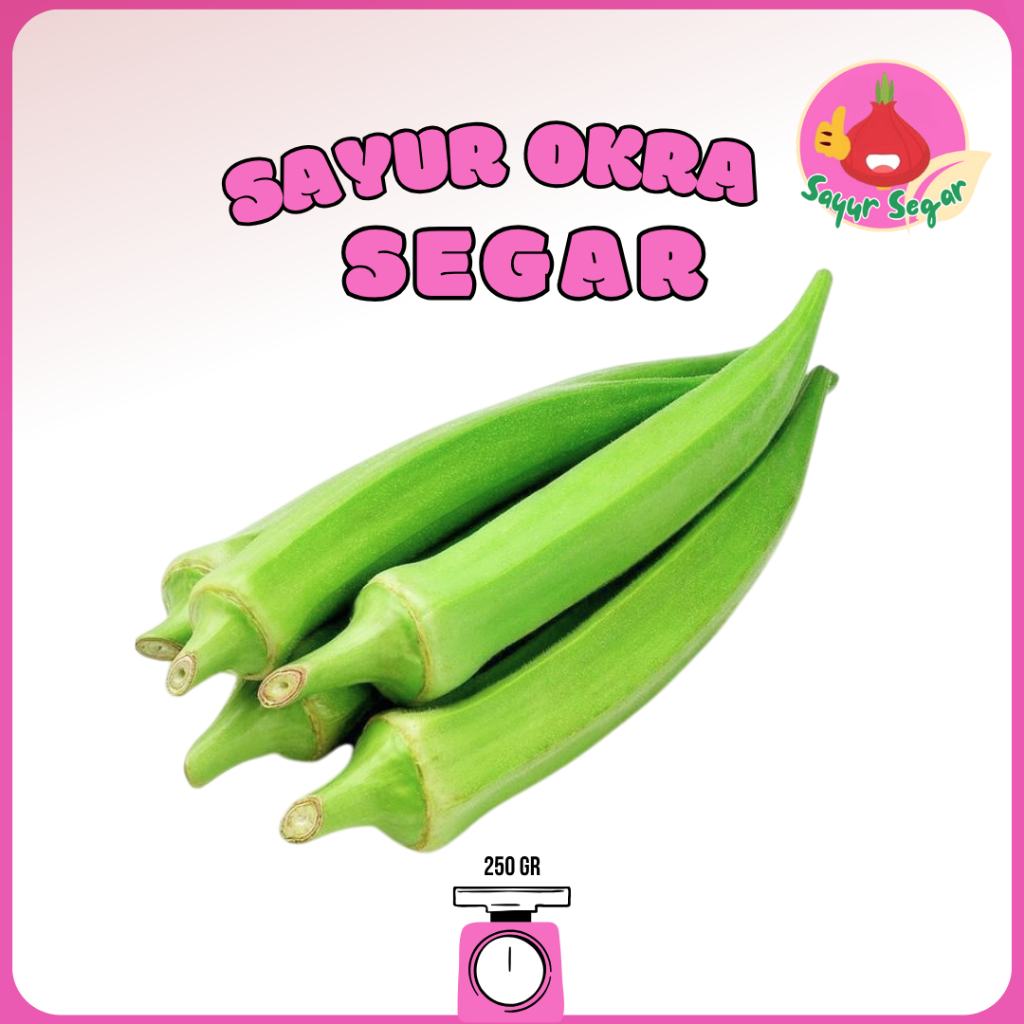

Sayu Segar - Okra Bendi Segar 250 gr / Lady's Finger