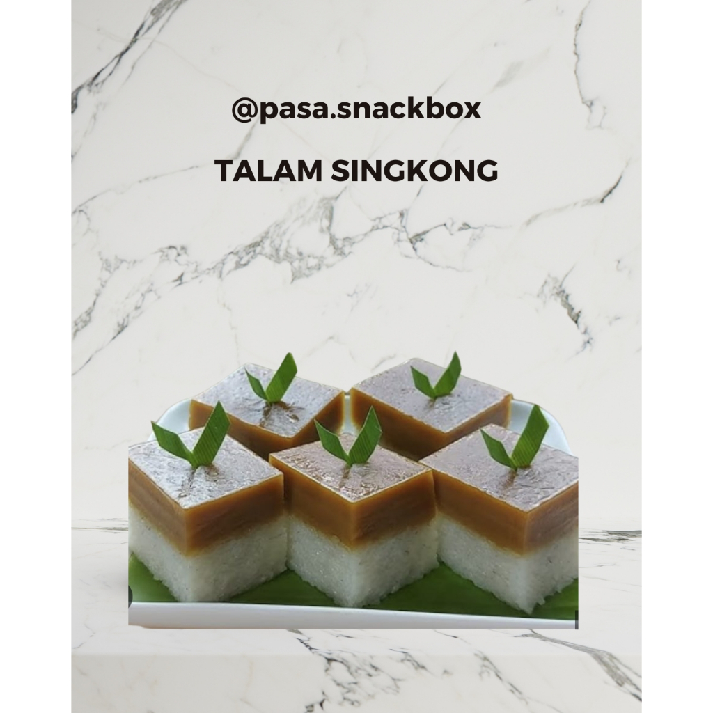 

Talam Singkong - PASA Snack Box, Jajanan Tradisional, Snack meeting, Arisan, Hampers, Jajanan Pasar