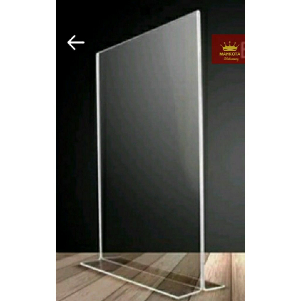

Tempat Brosur Acrylic A4 uk 21x30 cm/Tempat Brosur Acrylic 1 pcs