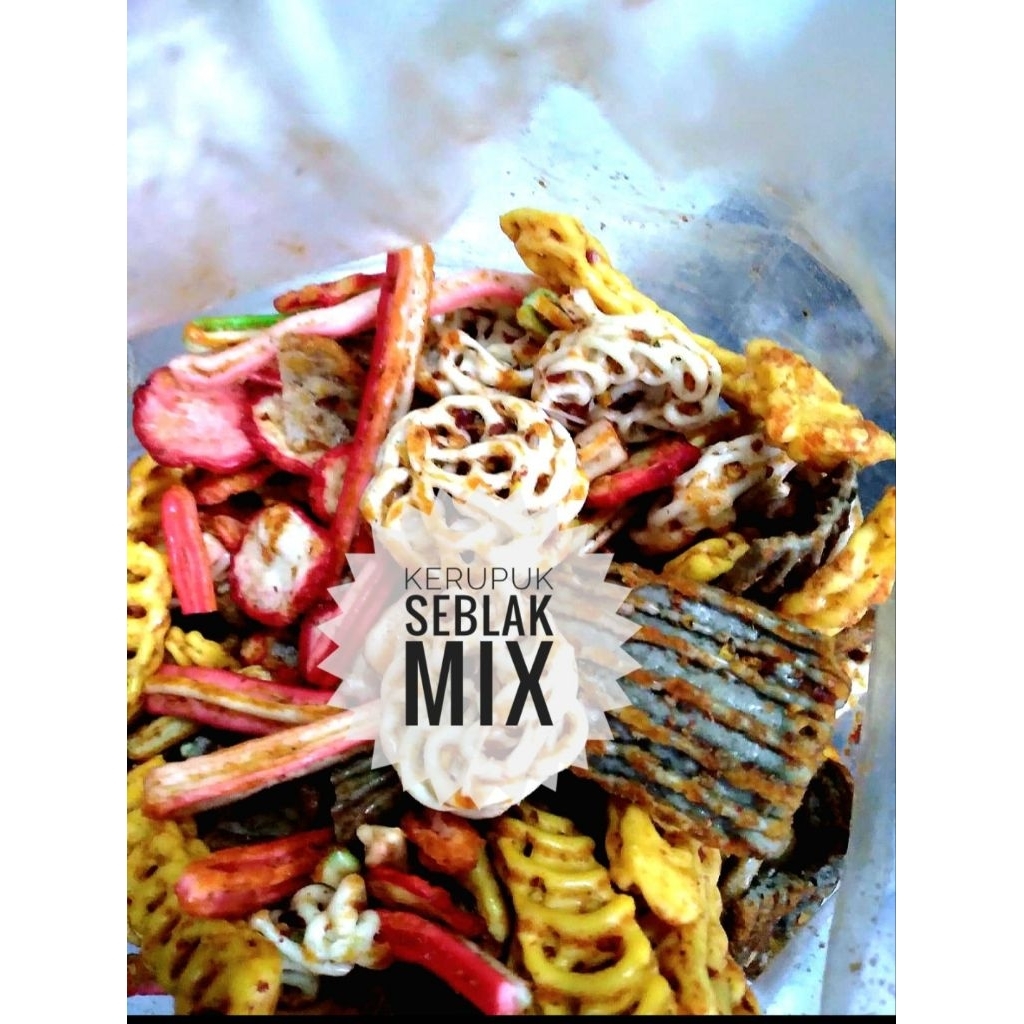 

Kerupuk Seblak Mix