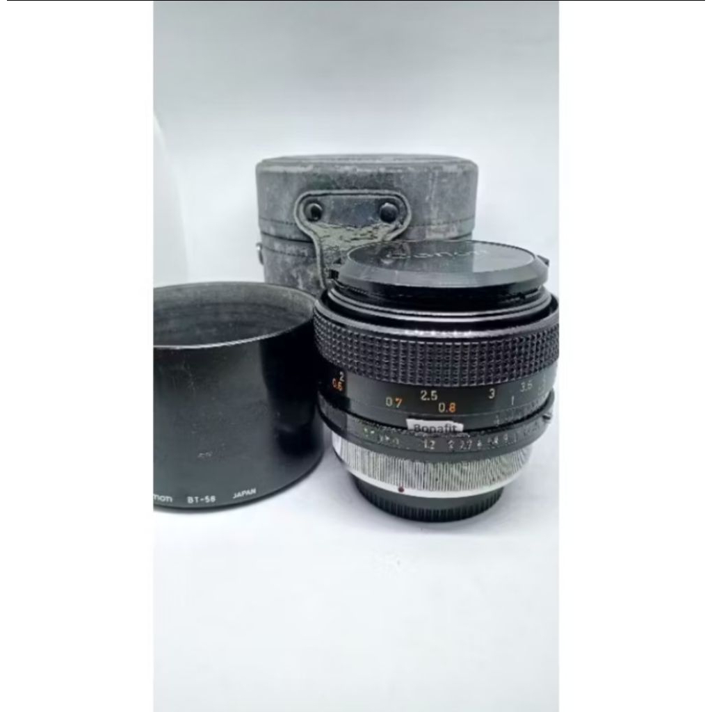 Canon fd ssc 55mm f1.2