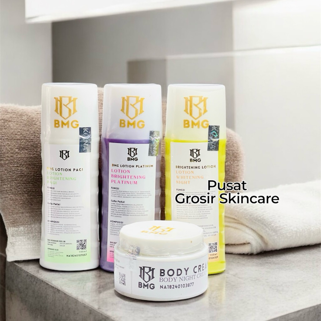 [BMG PABRIK] BMG LOTION DOSTING AMPUH PAKET KOMPLIT ISI 4
