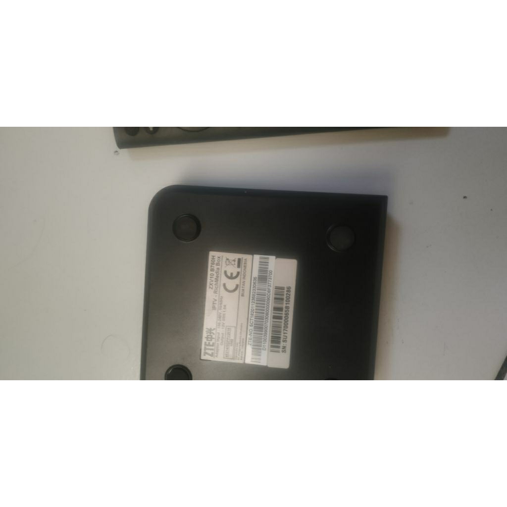 stb zte bekas kondisi normal