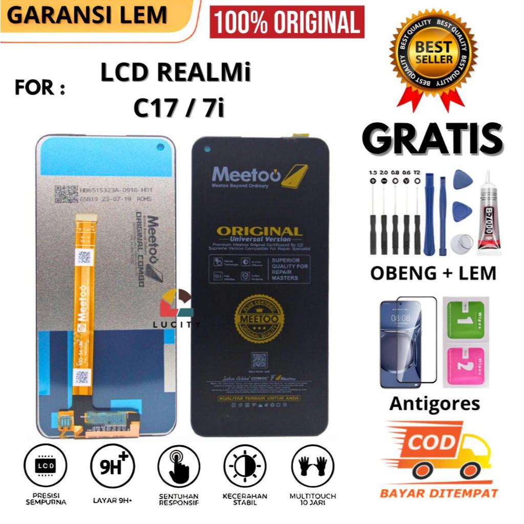 Lcd Touchscreen REALME C17 / 7i  > Fullset OriginaL Layar HP 100% Bisa COD Bayar ditempat