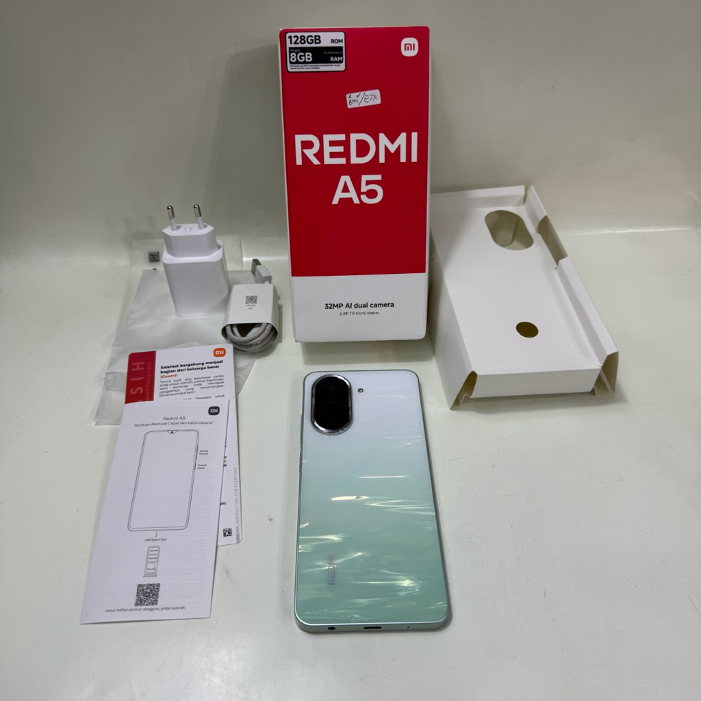 Redmi A5 4/128gb Fullset Second Garansi Resmi