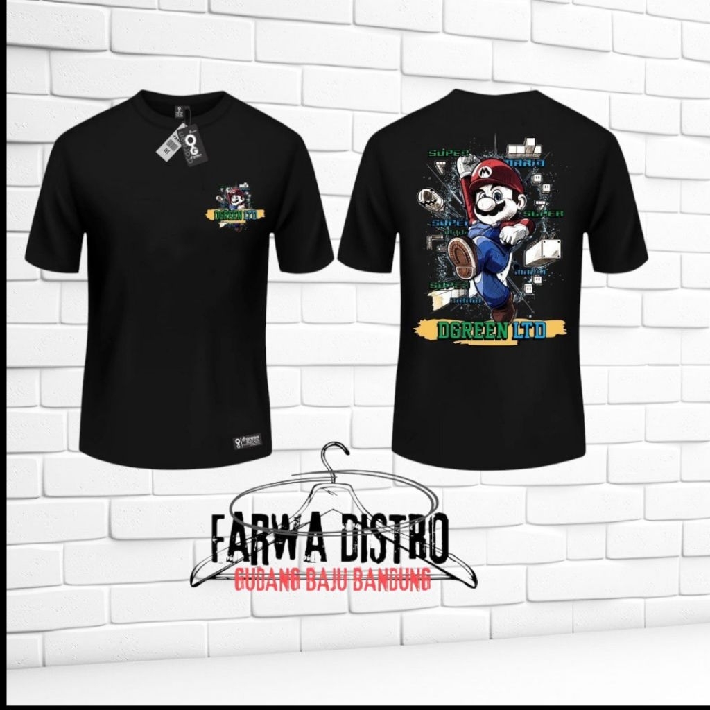 Gudang Kaos Bandung D'GREEN 100%Original/Premium