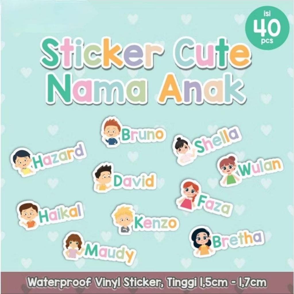 

StickerNamaBOYGIRLSeries