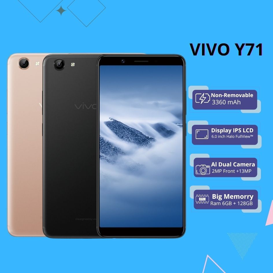 HP VIVO Y71 RAM 6/128 GB [GARANSI 12 BULAN] / hp vivo