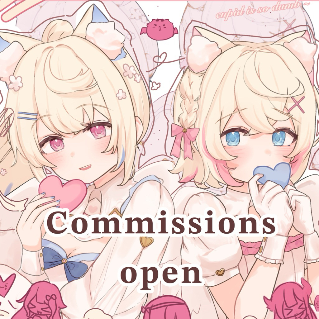 COMMISSIONS / Jasa Gambar Chibi / Digital Illustrasi/ Anime (mohon baca deskripsi dulu yaa)