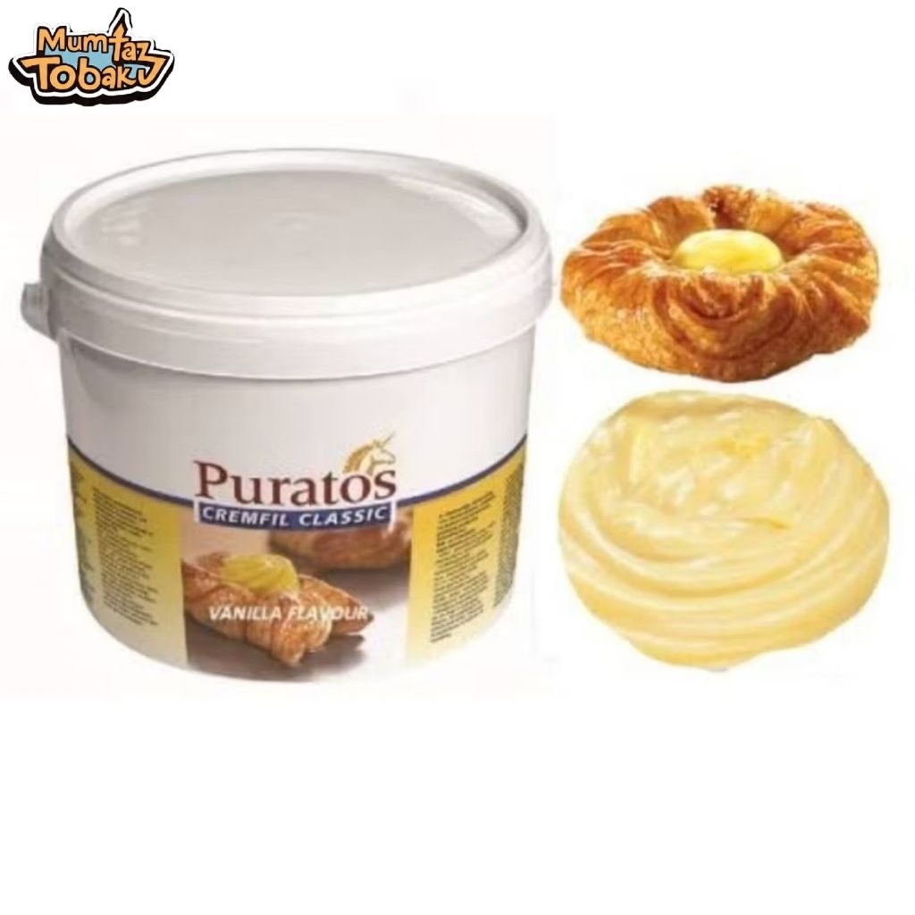 

Puratos vanilla dan durian 5 kg