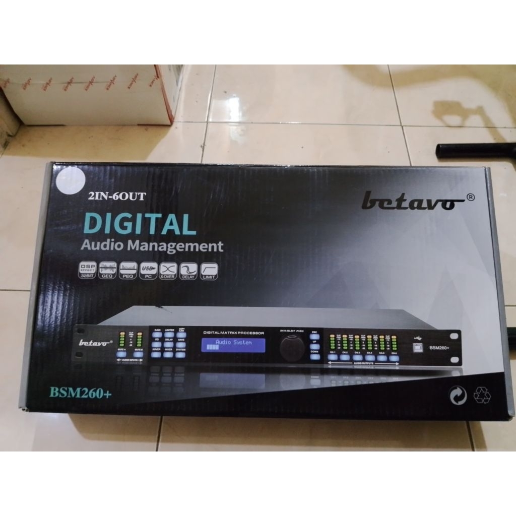 DIGITAL AUDIO MANAGEMENT BETAVO BSM 260+