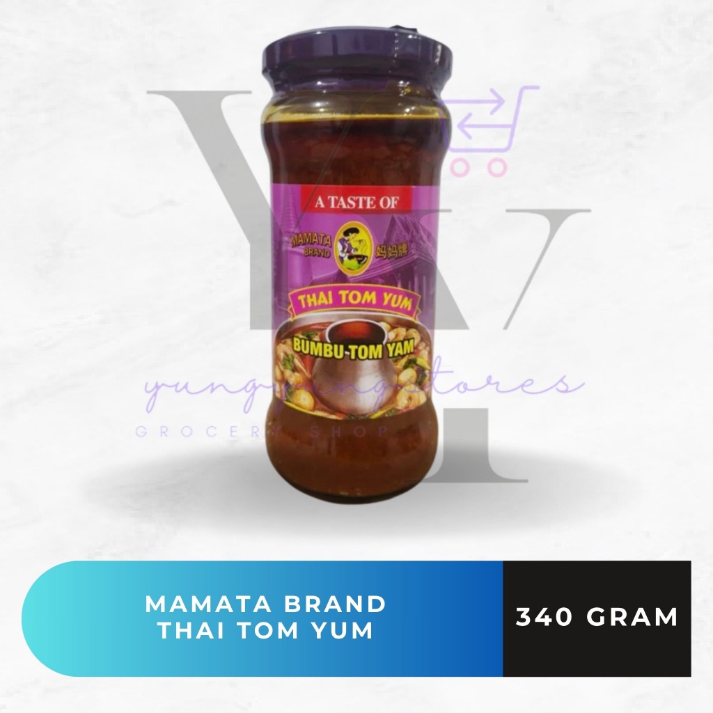 

[KECIL] Bumbu TomYum Mamata Brand Thai Tom Yum Tomyam 340 gram