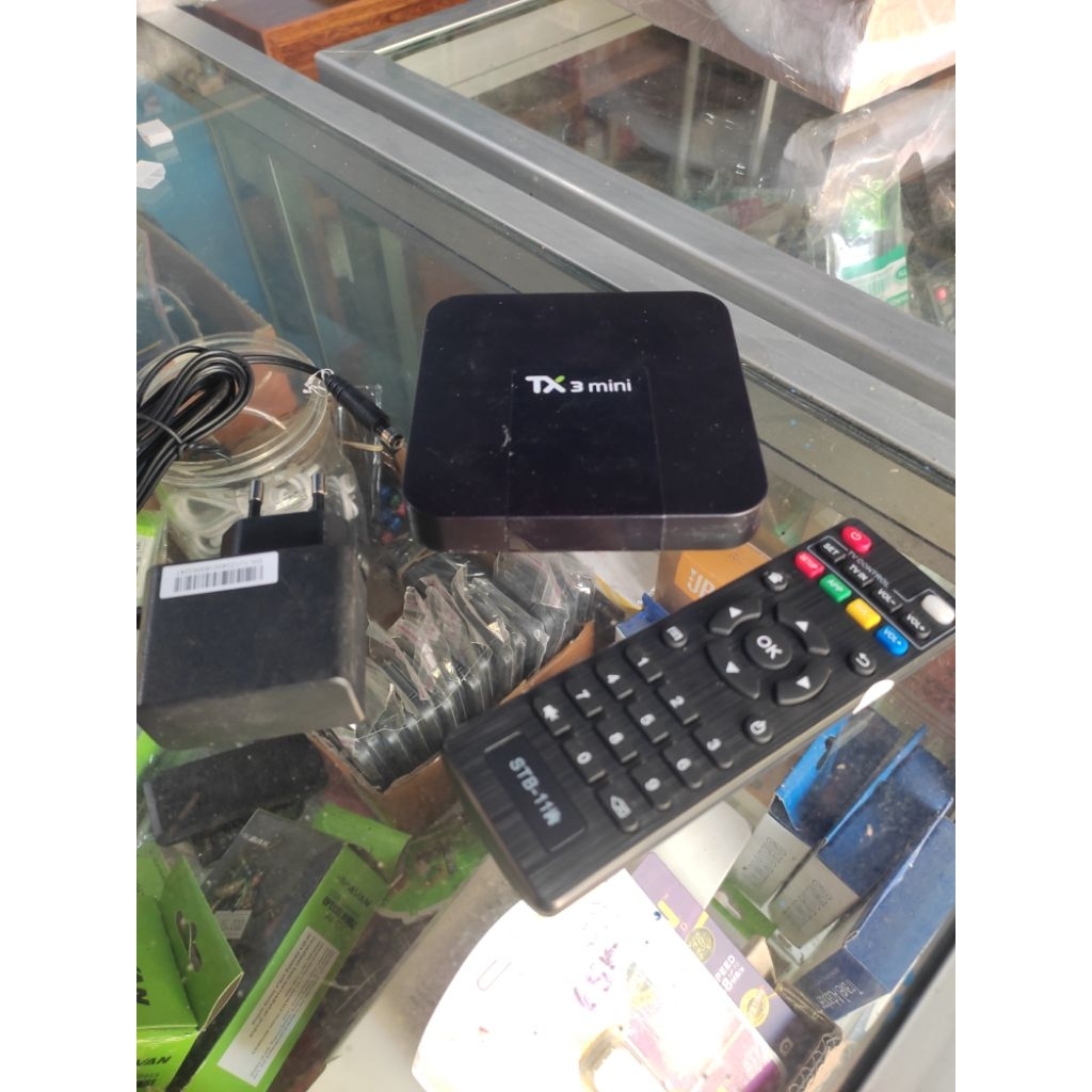 stb tx3 mini dan x1 pro bekas normal