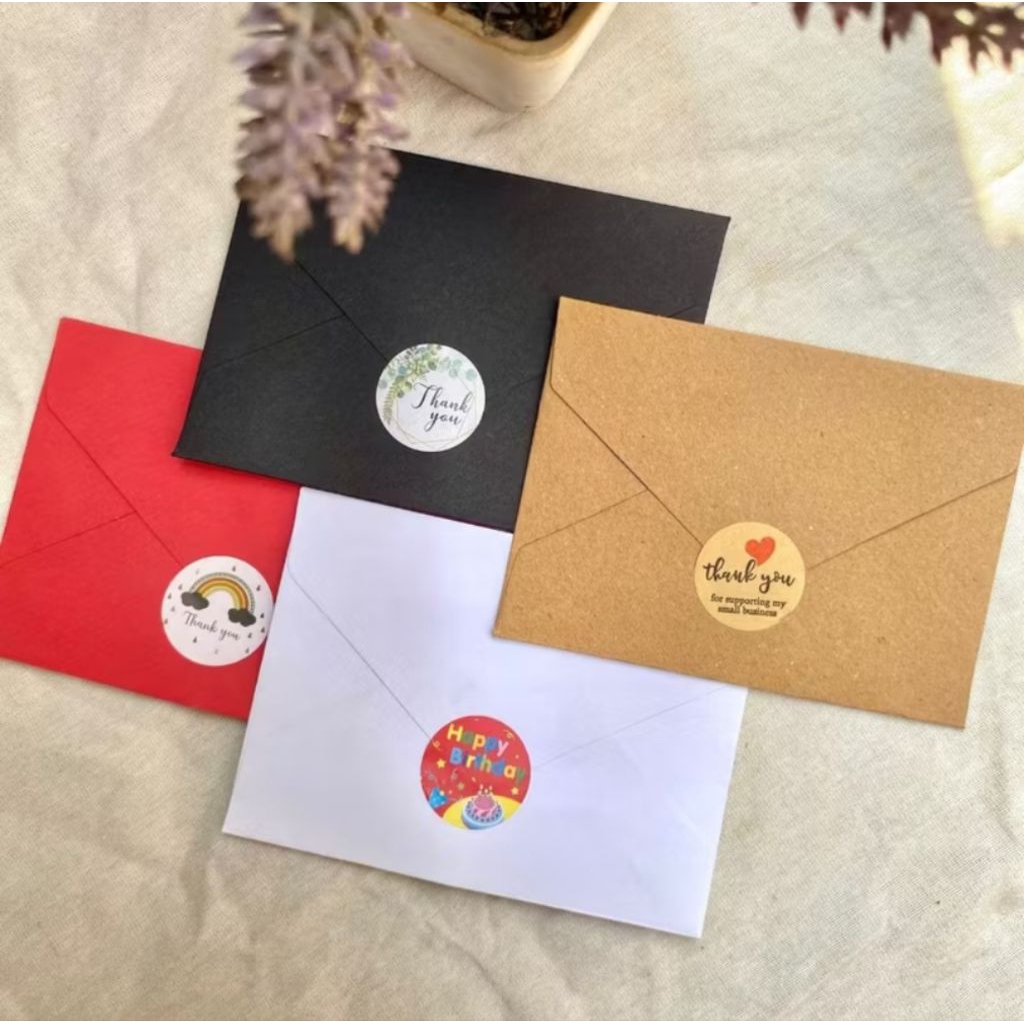 

(PER 20) STIKER THANK YOU / STIKER TERIMA KASIH STIKER UCAPAN SEAL PACKAGING LABEL STIKER BOX STIKER HAPPY BIRTHDAY