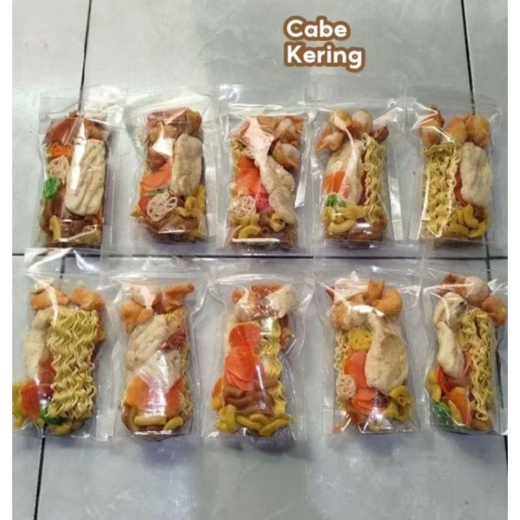 

seblak kering dapet 3 pouch